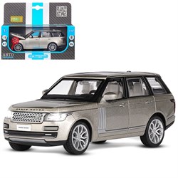 ТМ "Автопанорама" Машинка металлическая 1:34 2013 Range Rover, темно-синий перламутр, свет, звук JB1251297 - фото 36787