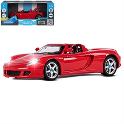 ТМ "Автопанорама" Машинка металлическая, 1:24, Porsche Carrera GT, красный, в/к 24,5х12,5х10,5 см JB1200220-1 - фото 45561