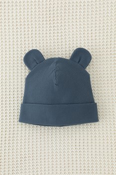 К 8159/винтажный синий шапка детская   - фото 61844
