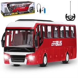 Р/У автобус,  с аккум., цвет красный, в/к 40*12,5*13 5см JB0405083 - фото 71525