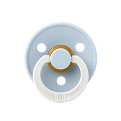 Пустышка латексная ночная BIBS Colour Glow - Baby Blue, 18+ мес. 300271 - фото 80396