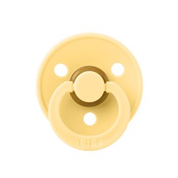 Пустышка латексная BIBS Colour - Pale Butter, 0+ мес. 100310 - фото 80399