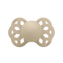 Пустышка силиконовая BIBS Infinity Symmetrical - Vanilla, 0+ мес. 441245 - фото 80480