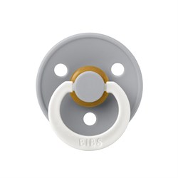 Пустышка латексная ночная BIBS Colour Glow Symmetrical - Cloud, 0+ мес. 121272 - фото 80525