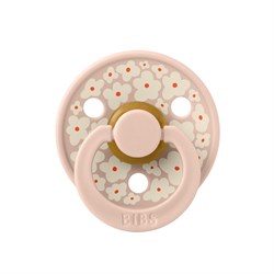 Пустышка латексная BIBS Studio Colour - Jasmine Field - Blush, 0+ мес. 10018244 - фото 80530
