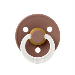 Пустышка латексная ночная BIBS Colour Glow - Woodchuck, 0+ мес. 100330 - фото 80534