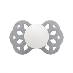 Пустышка силиконовая ночная BIBS Infinity Glow Anatomical - Cloud, 0+ мес. 421272 - фото 80565