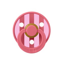 Пустышка латексная BIBS Studio Colour - Block - Coral Baby Pink, 0+ мес. 10022234 - фото 80635