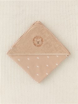 К 8500/кунжут(маленькие солнышки) простынка для купания для детей ясельного возраста р 85*85 К 8500/кунжут - фото 82567
