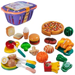 Игровой набор "Корзинка с продуктами", 29*19,5*13,5 см JB0213197 - фото 82735