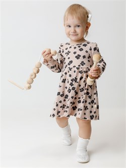 КР 5950/бежевый 1305 Н085 к611 платье д/дев яс  КР 5950/бежевый