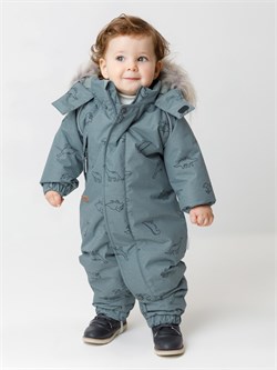 ВК 60116/н/22 Ал комбинезон д/дет яс пыльно-бирюзовый, мини дино ВК 60116/н/22 Ал