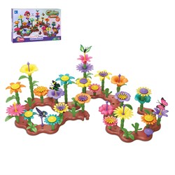 Игровой набор "Сад с цветами"-144 дет., в/к 32*6*21 см. JB0212798
