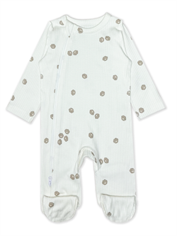 Комбинезон швы наружу на молнии Лапки Рубчик Экрю Арт.11300956 11300956