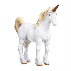 ТМ "DARWIN, Коллекционная фигурка  "Единорог с желтой гривой", в/п 14*3,7*10,7 см JB0212879