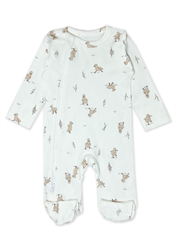 Комбинезон швы наружу на молнии Утята Экрю Арт.11281056 11281056