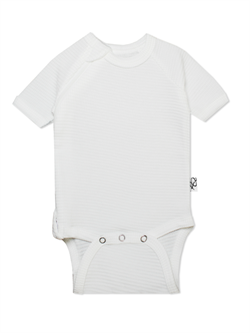 Боди на молнии с коротким рукавом Вафля Сахар Артикул 42111156 42111156