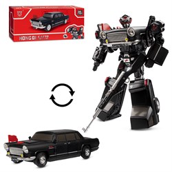 Робот-трансформер с оружием, трансформация в машинку, цвет черный, в/к 26,5*11*11,5см JB0214089