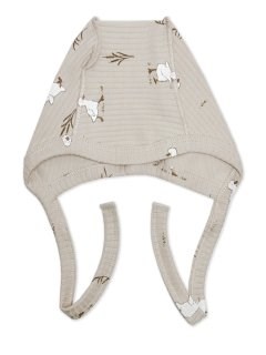 Чепчик Швы наружу Утята Рубчик Светлый кофе Арт.81290956 81290956