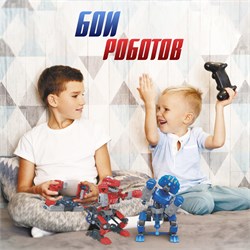 Игрушка 5в1 Гидравлический конструктор "Бои роботов" (Тираннозавр и Трицератопс), 348 деталей. Серия G2511-500