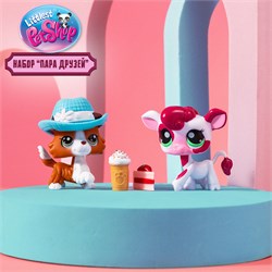 Набор "Пара друзей": две фигурки мини-животных с аксессуарами, коллекция Littlest Pet Shop 00625_LPS