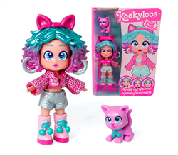 Игровой набор KOOKYLOOS PETS PARTY кукла KATIE и питомец, KL2405 KL2405