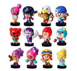 Штампики Brawl Stars, 1 шт. в коробке с окном, 18 в ассорт., BRW5010 BRW5010