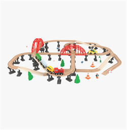 Железная дорога с мостами LF0056