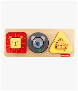 Пазл-сортер "Животные и формы" LF0172