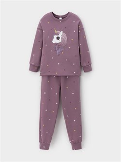 К 1581/темная орхидея,полянка пижама дет К 1581/темная орхидея