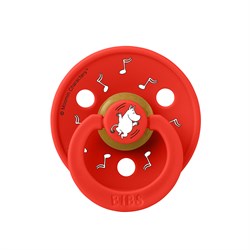 Пустышка латексная BIBS x Moomin Colour - Dancing - Candy Apple, 0+ мес. 10032290