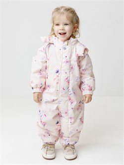 ВК 60085/н/66 Ал комбинезон д/дет яс светло-розовый, акварельные цветы ВК 60085/н/66 Ал