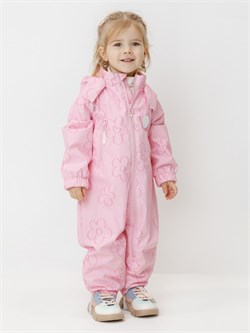 ВК 60088/н/21 Ал комбинезон д/дет яс розовый, цветы и сердечки ВК 60088/н/21 Ал