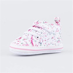  пинетки Текстиль бел-роз 001113-11