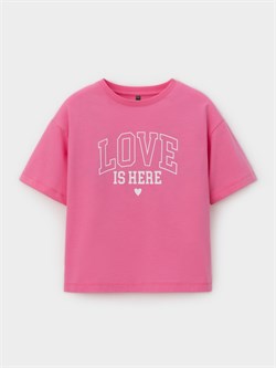 КР 303016/розовый 2122 к729 фуфайка (футболка) для дев КР 303016/розовый 2122