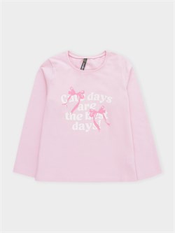 КР 302831-1/светло-розовый 2803 к737 лонгслив (футболка дл.рукав) для дев КР 302831-1