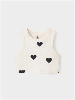 КР 303034-1/молочный 0605 Н211 к733 майка-топ для дев  КР 303034-1/молочный 0605