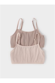 К 1197-2уп/персиковый румянец,кофейный набор майка-топ для дев  К 1197-2уп/персиковый