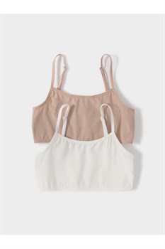 К 1197-2уп/нюдовый беж,сахар набор майка-топ для дев К 1197-2уп/нюдовый беж