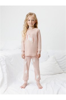 К 1541/розово-бежевый 1506 Н013 пижама дет  К 1541/розово-бежевый