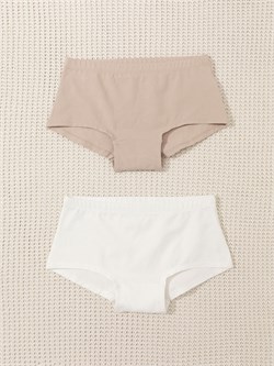 К 1968-2уп/нюдовый беж,сахар набор трусы для дев К 1968-2уп/нюдовый беж