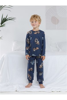 К 1561/синий 1179 Н030.1 пижама дет  К 1561/синий 1179 Н030