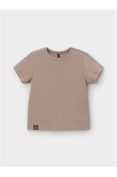 КР 302977/темно-бежевый 1304 к684 фуфайка (футболка) для мал КР 302977/темно-бежевый