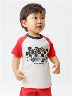 КР 303022/молочный 1001 к712 фуфайка (футболка) для мал КР 303022/молочный 1001