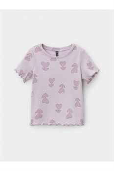 КР 302814/сиреневый 3820 Н197 к687 фуфайка (футболка) для дев КР 302814/сиреневый 3820