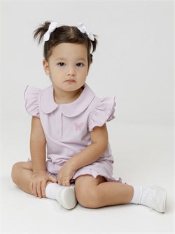 КР 302935/сиреневый 3820 к687 фуфайка (футболка) для дев  КР 302935/сиреневый 3820