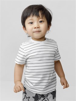 КР 303020/молочный,серый,полоска к708 фуфайка (футболка) для мал КР 303020/молочный,серый