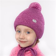 Шапка БОН-БОН (Лиловый меланж) 14w23-033