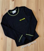Кофта унисекс 2-слойная HOTGUARD Merinowool by UKI kids (черный) 18w22-056