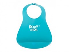 Нагрудник ROXY-KIDS мягкий, мятный (РФ) RB-402M